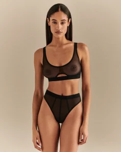 Store Blue Monday High Waist Tanga Woemn Tangas