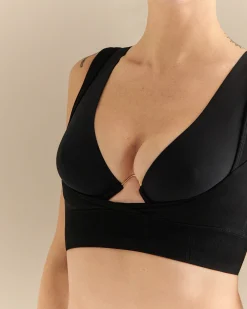 Hot Chrome Bralet Woemn Triangles & Wireless