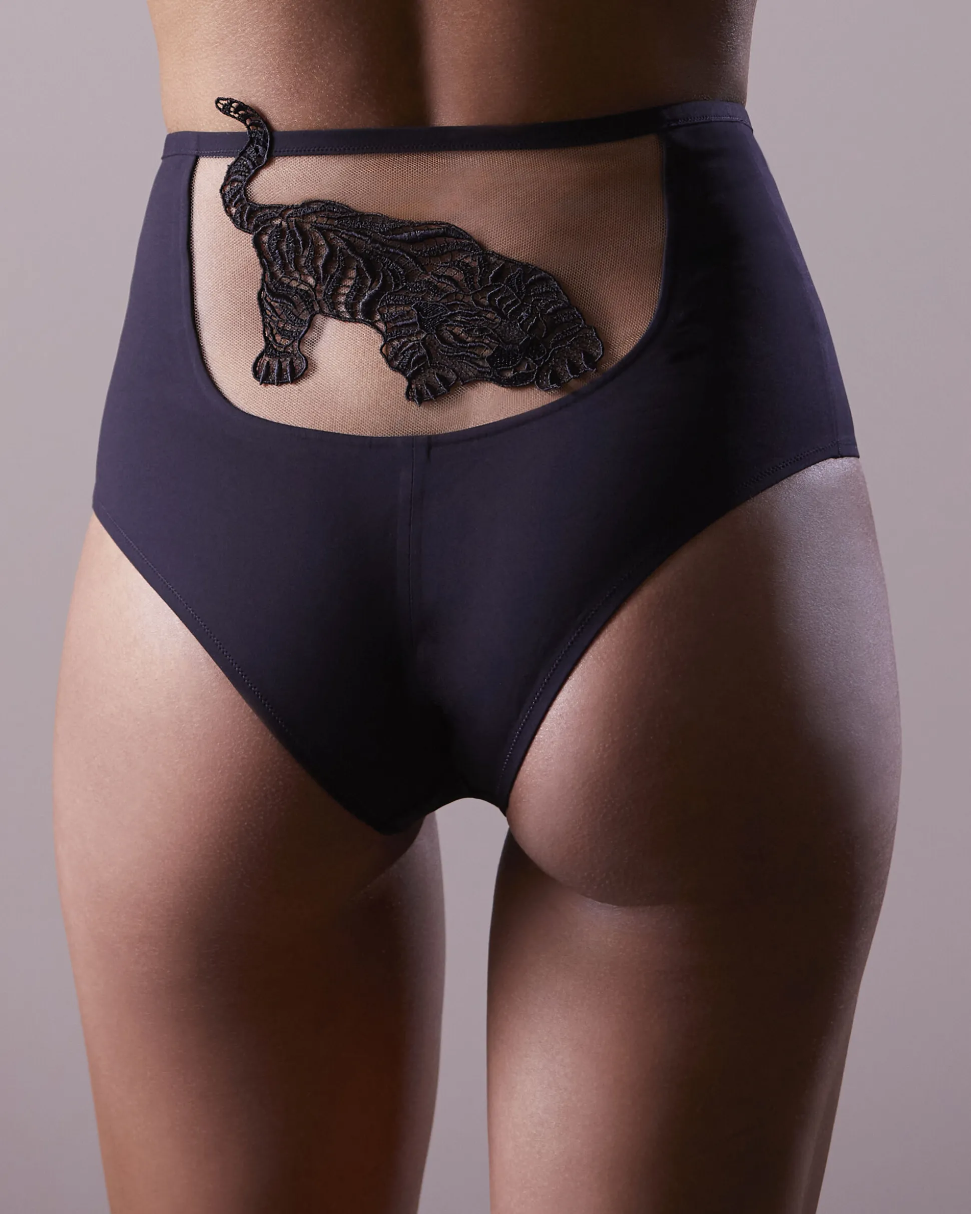Fashion High Waist Brief Woemn Highwaist Briefs