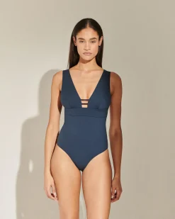 Store Louise One Piece stone Woemn 1 Piece Swimsuit